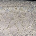 La Regale LTD vintage lace clutch w/nylon chord strap & fringe tassle white Photo 5