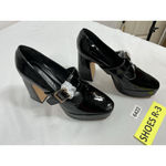 Womans Pb3 NWOT Coutgo Platform Mary Jane Pumps 9.5 Black Strap Buckle Close Photo 1