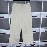 Unpublished  Gemma Super High Waist Mod Sailor Pant in Blanch Size 26 Photo 3