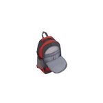 Dejuno Crestone Backpack Orange & Gray 19x14x6.5"‎ With Laptop Sleeve NWT Black Photo 2