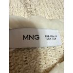 Mango MNG Women's Cream Sleeveless Knit Crew Neck Sweater Tank Top Size XS Photo 2