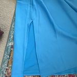A New Day Baby Blue Silk Midi Dress Photo 7