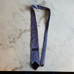 Brooks Brothers Necktie Blue Striped Silk Woven England Made USA Photo 3