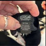 Roffe accessories orange/cream/black flowy kimono great colors print & drape EUC Orange Size undefined Photo 2