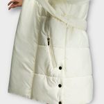 Nocturne Belted Oversized Puffer Jacket – Size 34 (NWT) White Photo 3