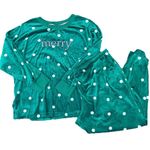 Joyspun Christmas Pajamas Women’s 2X Green Photo 0
