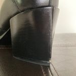 Helmut Lang  Black Leather Ankle Boots Photo 7