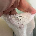 Tularosa X Revolve White Sleeveless Mini Floral Luzali Mini Wrap Dress Size M Photo 4