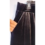Torrid Black velvet culotte pants Size 2 Photo 2