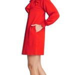 Who What Wear Fiery Red Long Sleeve Sheath Ruffle Dress
Size: Small Photo 1