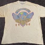 Urban Outfitters Van Halen Yellow Oversized Tee S/M Photo 1