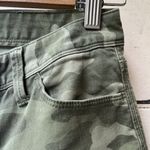Banana Republic  Heritage Camo army green Skinny Ankle Zip Stretch Jean's Sz 25 Photo 4