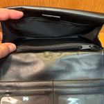 VTG Buxton Black Leather Velvet Touch Cowhide Wallet/Crossbody Bag Photo 7