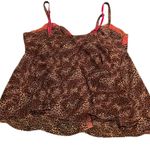 Victoria's Secret  Leopard Print Chemise with Pink Accents Photo 1