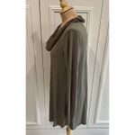 Only Hearts Vintage  Tunic Olive Green Cowl Neck Long Sleeve Boho Lagenlook Photo 4