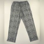 Hope & Harlow • Stretch Capri Women Size Small Pull On Ankle Slit Office Classic Black Photo 3