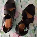 Black Sandals, Size 9 1/2 Photo 1