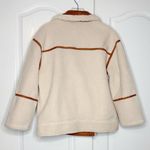 BLANK NYC  “Out Of Town” Sherpa Jacket Size Small NWT Cream/Tan NWT Photo 5