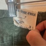 We The Free  People Jayde Cord High Rise Huntress Green Corduroy Pants Sz 31 NWT Photo 4