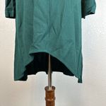 Cut Loose Womens Tunic Mini Dress Size M Dark Green V Photo 2
