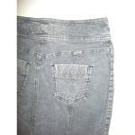 prAna Womens New 6 Merrigan Noir Blue Skirt Corduroy NWT  Work Buttons Casual 18" Photo 5