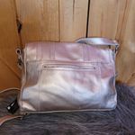 B. Makowsky Metallic Shoulder Bag Gold Photo 5