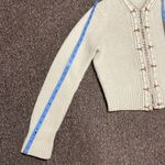 Lucky Brand Wool Jeweled Sweater Size M Photo 7