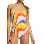Roxy NWT Colorful Wave One-Piece Swimsuit Photo 0