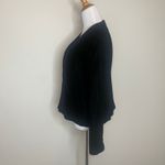 Vintage Black Velvet Blazer Formal Medium Large Goth Whimsygoth Photo 2