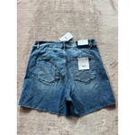 Vervet Blue Denim Jean Shorts Womens 18W Plus Size Raw Hem Casual Photo 4