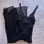 Topaz Long Chemise Black Size 10 Photo 5