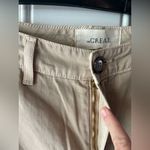The Great  high waisted 100% cotton cropped tan pants women’s new size 24 Photo 2