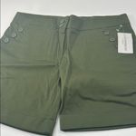 Sag Harbor  Olive Green Women's Shorts Photo 11