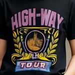 Rebellious One NWOT Highway Tour /World Tour Graphic Tee Photo 2