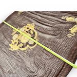 Versace  SCARF MODAL CASHMERE SIGNATURE BAROQUE MEDUSA BLACK/GOLD/BROWN/WHITE Photo 11