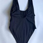 River Island black ribbed swimsuit Size 4 Photo 1