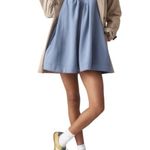 Anthropologie Daily Practice Active Mini Halter Dress Blue Size XL NEW Photo 1