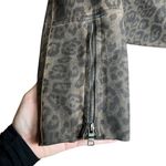 MARRAKECH Marni Leopard Moto Jacket Faux Suede Leather Brown Sz M Anthropologie Size M Photo 10