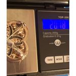 Premier Designs Vintage Silver Tone Pin Brooch Pendant Clear Rhinestones Circles Photo 6