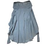 Fashion to figure  Chambray Katrina Off The Shoulder Hi-Lo Top Sz 0 (XL) Photo 4