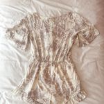 O'Neil O’Neill White and Purple Floral Romper Size XS Photo 1