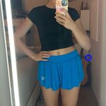 Blue flowy shorts Size M Photo 0