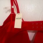 Aerie  Women's Full Coverage Bra Cutout Red Size 32D‎ NWT Photo 6