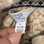 Sherpa Fleece Quarter Zip Pullover Oatmeal Heather Cream Womens Size Large Cozy Tan Photo 5