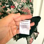 Reformation NEW  Alaina Dress Green Pink Floral Size 4 Photo 4