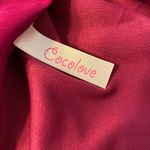 Cocolove one sleeve open shoulder dress Fully Lined Mini size S Photo 3