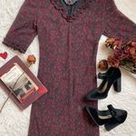 NAF NAF floral rose print long dress Photo 5