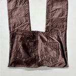 Free People  Velvet Crop Pants, Mauve, Size 28 Photo 8