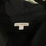 James Perse Standard  Women's Black Shawl Collar Pullover Top Size 1 Photo 3