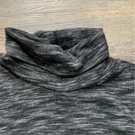 We The Free  Stone Cold Gray Split Back Long Sleeve Turtleneck M Photo 3